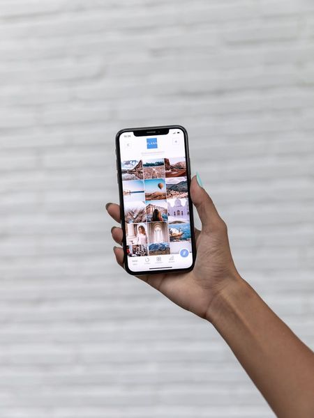 Female UX designer creating mobile app interfaces